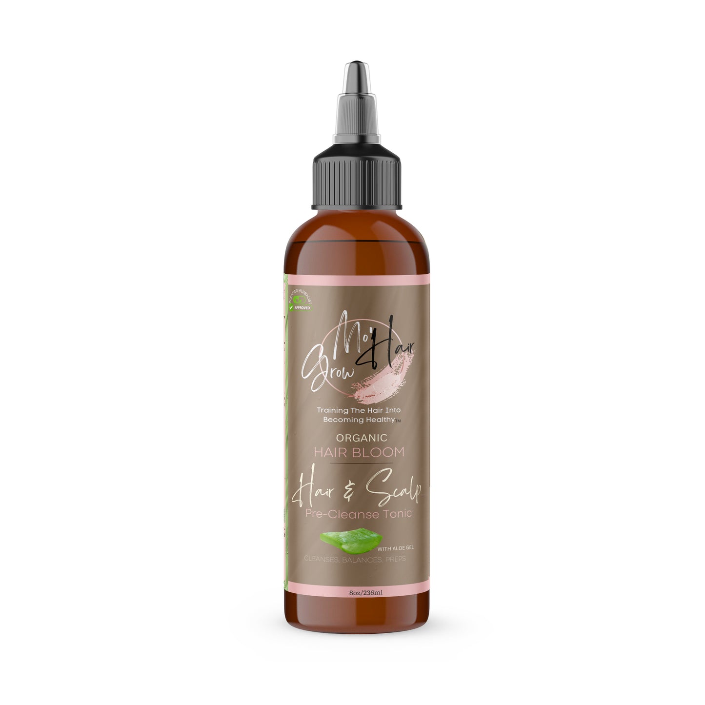 Organic Hair & Scalp Pre-Cleanse Tonic w/Aloe Vera